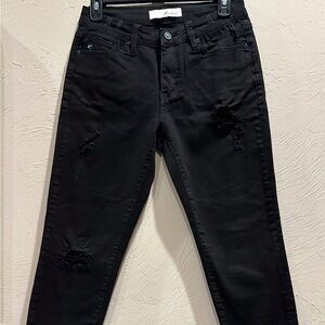 Kancan black ladies Skinny jeans 7/27 NWOT